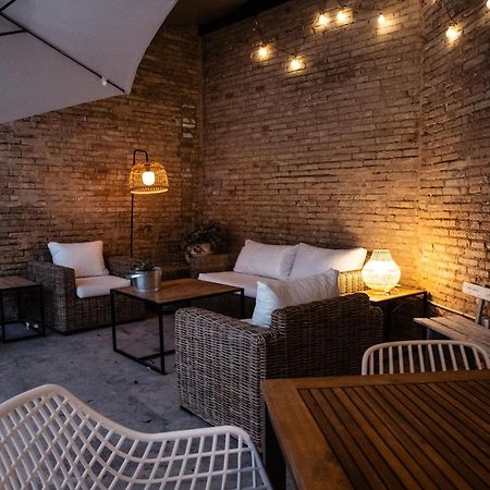 Appartamento Tradicional Casa Con Patio Ruzafa Valenza Esterno foto