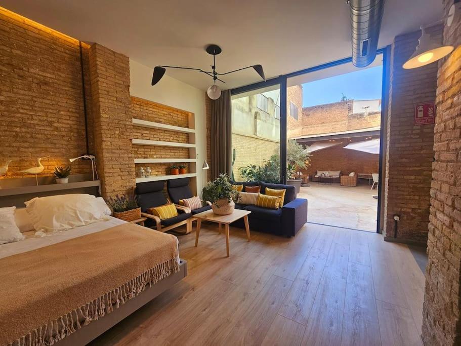 Appartamento Tradicional Casa Con Patio Ruzafa Valenza Esterno foto