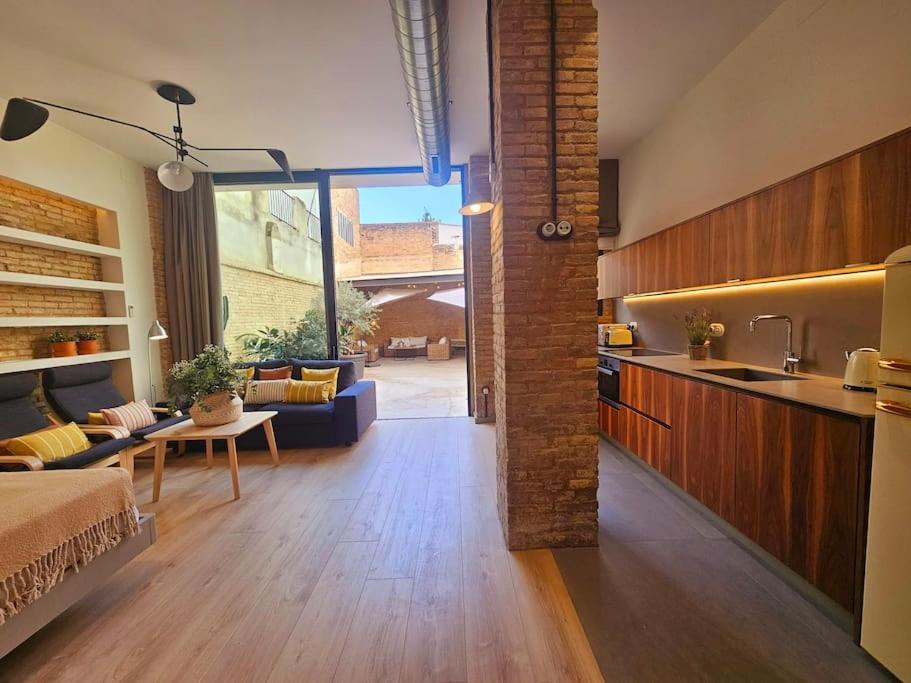 Appartamento Tradicional Casa Con Patio Ruzafa Valenza Esterno foto