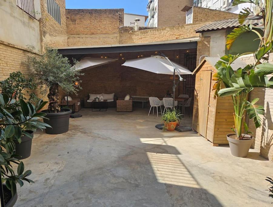 Appartamento Tradicional Casa Con Patio Ruzafa Valenza Esterno foto